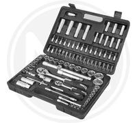 BUSSOLE E BITS IN SERIE PEZZI 94 ATTACCO POLLICI 1/4 IN VALIGETTA ABS