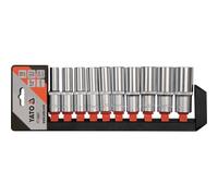 Bussole lunghe Yato da 1/2", 10 pezzi. 38861