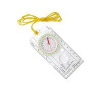 Bussole professionale per mappe da esterno, orienteering, in acrilico, mappa, righello, strumento di navigazione da campeggio, pratiche bussole da campeggio impermeabili