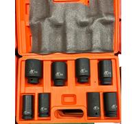 BUSSOLE SET BOCCOLE 3/4 ESAGONALI A IMPATTO 8 PZ 22mm-41mm