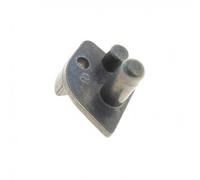 BUSSOLINA CHIUSURA PORTA DX CROMATA FRIGORIFERO INDESIT ORIG C00113882 C00257843