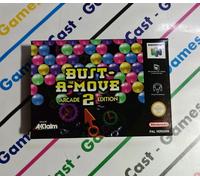 BUST A MOVE 2 NINTENDO 64 PAL EUR NUOVO NEW RARE N64
