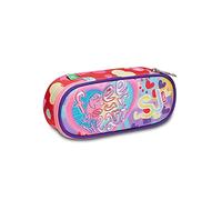 Portapenne Scuola SJ - Round Plus con elastici porta penne - Wondrous Girl Bambina - Rosa