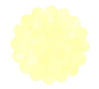 Busta 100 decorazioni tnt effetto tessuto Flower Poly Lab (Ø24cm), bianco avorio