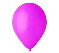 Busta 100 palloncini in lattice naturale Premium Quality G120 (Ø 33cm / 13"), rosa fucsia