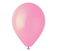 Busta 100 palloncini in lattice naturale Premium Quality G120 (Ø 33cm / 13"), rosa pastello