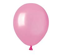 Busta 100 palloncini perlati in lattice naturale Premium Quality A50 (Ø 13cm / 5"), rosa perlato