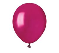 Busta 100 palloncini perlati in lattice naturale Premium Quality A50 (Ø 13cm / 5"), rosso borgogna perlato