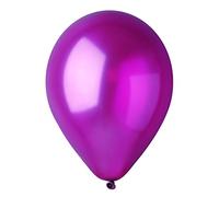 Busta 100 palloncini perlati in lattice naturale Premium Quality G120 (Ø 33cm / 13"), rosso borgogna perlato