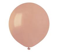 Busta 25 palloncini in lattice naturale Premium Quality G150 (Ø 48cm / 19"), rosa antico