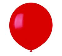 Busta 25 palloncini in lattice naturale Premium Quality G150 (Ø 48cm / 19"), rosso