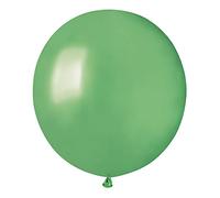 Busta 25 palloncini perlati in lattice naturale Premium Quality G150 (Ø 48cm / 19"), verde menta perlato