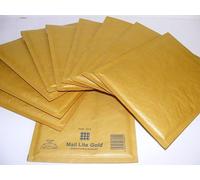 Busta a bolle (10 pezzi) oro H/5 270 mm x 360 mm