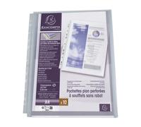 Busta a Perforazione Universale con Soffietto e Patella Exacompta - 23,5x30,5 cm