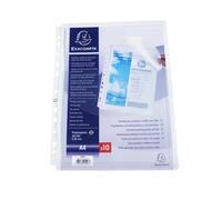Busta a Perforazione Universale con Soffietto e Patella Exacompta - 24x31 cm - L