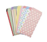 Busta a righe creativa fai da te carta scrapbooking scrivere lettera cancelleria studio forniture for studenti 195x85mm Per matrimoni o altri eventi