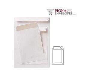 Busta a Sacco Competitor Pigna - con Strip - 23x33 cm - 80 g - 065453733 (Bianco