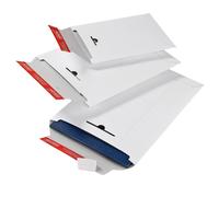 Busta a Sacco in Cartone Colompac - 21x26,5x3 cm - CP012.02 (Bianco Conf. 20)
