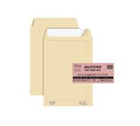 Pigna Buste a sacco Multi Strip 23x33 cm Avana – Carta Kraft 100 g FSC – Conf. 500