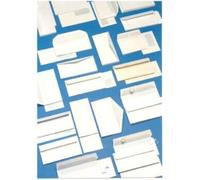 Busta bianca con finestra - serie Super Strip - 110x230 mm - 90 gr - Blasetti - conf. 500 pezzi