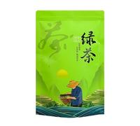 Busta da 250 g di tè verde dall'aroma forte. La zuppa di tè è chiara e dolce ed è facile da preparare e bere(1bag)