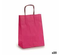 Busta di Carta Pincello Rosa 18 x 8 x 31 cm 18 x 31 x 0,2 cm [25 Unità]