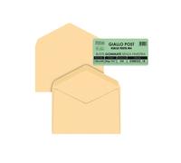 Busta gialla senza finestra - serie Giallo Postale - 180x240 mm - 80 gr - Pigna - conf. 500 pezzi Quantita min. 1