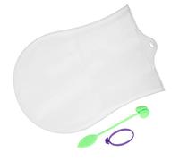 Busta Impastatrice in Silicone Alimentare, Borsa da 1500 ml, Trasparente Bianca - Multifunzione, Resistente a Temperature Estreme, Per Impastare, Mescolare e Conservare Alimenti