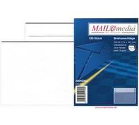 Busta MAILmedia offset bianca C6 senza finestra 70 g/m autoadesiva con stampa interna grigia (214390)