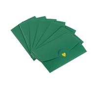 Busta, Mini buste da 24 pezzi 10,5x7 cm multicolori for carte(Green)