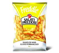 Busta Patatine Salati Preziosi Croccantini di Mais Gusto Formaggio 36 Buste 100g