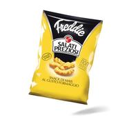 Busta Patatine Salati Preziosi Croccantini di Mais Gusto Formaggio 36 Buste da 100 gr