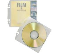 Busta per raccoglitore CD/DVD Durable 1 CD/DVD/Blu-Ray PP Trasparente 10 pz.