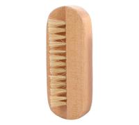 Busta per scrub per di, pennello per pulizia di unghie a 2 lati | Setole di cinghiale in legno Scrubber riutilizzabile per uomini donne adulti adolescenti che curano la pedicure