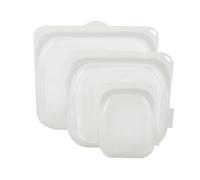 Busta Per Snack Riutilizzabile, Design Di Tenuta, 3 Pezzi, Borse Per Congelatore Riutilizzabili, Borsa Per La Conservazione Degli Alimenti, Materiale Per Alimenti, Per La Preparazione Dei Pasti, Pranz