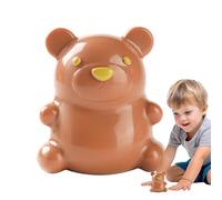 Busta per unghie per orsi - Basenna per lavarsi a mano. Pennelli di unghie facili da afferrare gli orsi | E - materiale PE, spazzole per unghie facili da prendere per pulire le unghie, donne, bambini,