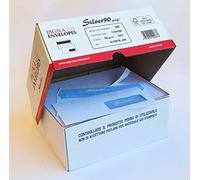 Busta bianca con finestra - serie Edera Strip - 110x230 mm - 90 gr - Pigna - conf. 500 pezzi