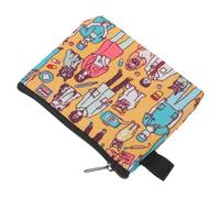 Busta Porta Assorbenti Portatile in Poliestere Giallo