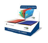 Busta porta card - 5,8x8,7 cm - 1 tasca - colori assortiti - Sei Rota