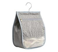 Busta Porta Mollette da Bucato Chiusura con Zip, Rete Traspirante con Ganci | Organizer Contenitore per Mollette per Balcone, Cortile, Dietro la Porta, Angolo Interno, Elastici per Capelli, Fermag
