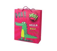 Busta regalo in carta rosa 41,5 × 30 × 12 cm