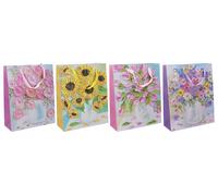 Busta regalo L 31 × 40 × 12 cm - mix motivi per tutto l’anno