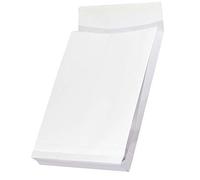 Busta RND con prodotti per ufficio autoadesivi rivestiti in silicone HK E4 280x400mm 150gsm 250pcs bianco/buste e accessori di spedizione/tipo con nastro in silicone, RBD/Kind-HK/Colore-Bianco