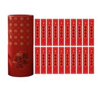 Busta rossa serpente cinese nuovo anno, buste d'argento anno Sanke, buste d'argento fortunati 2025, Buste dell'anno del serpente, barile di buste rosse di Capodanno po