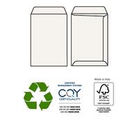 Busta a Sacco Kami Pigna - con Strip - 16x23 cm - 100 g - 0250007C5 (Bianco Conf