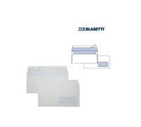 Busta Super Strip - con finestra - 11 x 23 cm - 90 gr - bianco - Blasetti - conf