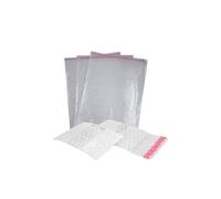 POLYEDRA - 128 - Busta trasparente - a bolle d'aria - con chiusura adesiva - 20 x 30 cm - Polyedra - conf. 100 pezzi - 102039 - Conf. da 1 Pz. - 128