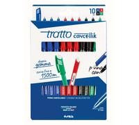 Busta Tratto Cancellik 8 2 colori scuola 832700 10 Pezzi