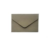 Busta triangolare strutturata da 20 pezzi in carta colorata | Busta di carta colorata invito alla festa di nozze biglietto di auguri(Silver gray)