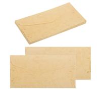 Busta vintage invecchiata 24 pezzi, carta arancione gialla, 9x4 pollici per eBay